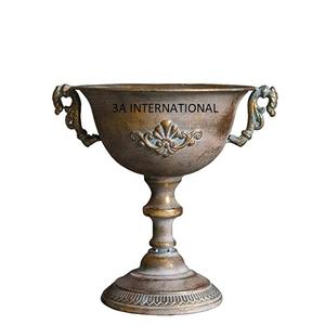 Top tendance fabriqué à la main jardinière de fleurs maison et Resort jardin Pots de fleurs jardinière en métal Antique fini jardinière de fleurs - Product Image 1