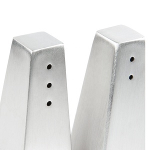 Elegant Virgin Crafts Stainless Steel Pyramid <b>Shakers</b> Natural Silver Spice Tools for <b>Salt</b> and <b>Pepper</b> for Gift Purpose - Product Image 4
