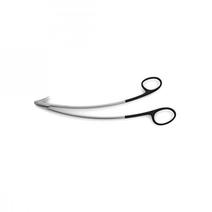 กรรไกรนรีเวชมือ Qnq ระดับมืออาชีพขนาด17ซม. ทำจากสเตนเลสสตีลตรง - Product Image 4