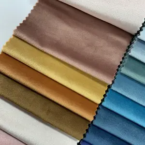 100 Polyester Knit Holland Velvet 2020 Upholstery Sofa Cover Fabric