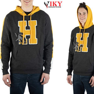 Nouveau Hoodie Homme en Chenille Brodé avec Patchs, Style Urbain et Décontracté - Product Image 4