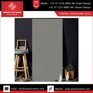 กระเบื้องบุผนังภายในสีขาวขนาด 1200x2400 มม. แบบพอร์ซเลนทันสมัย ทนไฟ กันลื่น สำหรับห้องน้ำและบ้าน จำหน่ายส่ง - Product Image 2