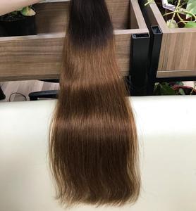 Straight Bundles aligned VIRGIN Remy Double Machine Weft High Quality HUMAN HAIR EXTENSION wholesale price - Product Image 3