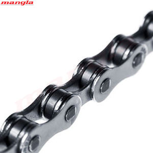 Chaîne de vélo en acier MANGLA pour vélos de montagne et de route, 6 à 9 vitesses, 150 mètres, noir, taille 1/2x1/8 pouces - Product Image 3