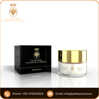 Masque facial bio probiotique Palazzo Rosa à l'acide hyaluronique sans silicone, traitement repulpant, fabriqué en Italie pour unisexe