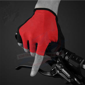 Gants de cyclisme sans doigts personnalisables de haute qualité avec absorption des chocs pour le sport et la salle de sport - Product Image 5