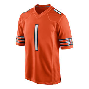 Vente flash : uniforme de football américain grande taille, 100% polyester, style unique, matière durable, manches courtes, techniques d'impression, nouveauté - Product Image 5