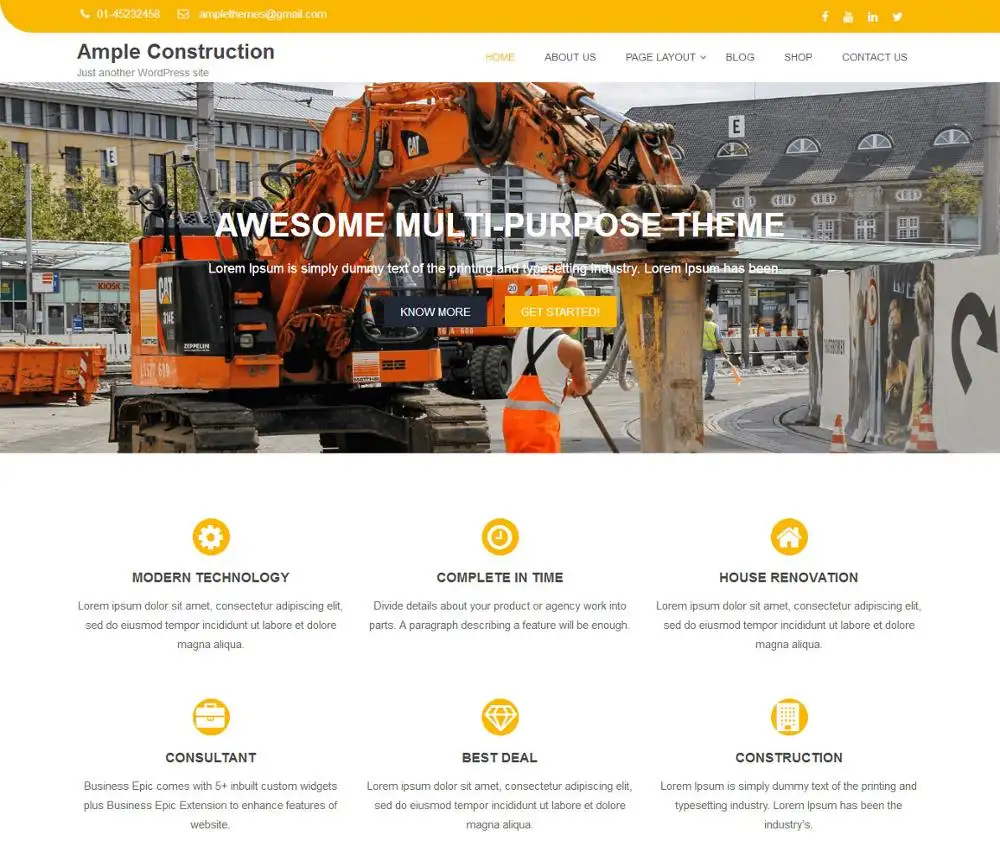 Real State Website Design und Entwicklung mit SEO
