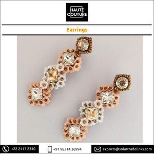 Pendientes de lentejuelas de 7cm de longitud, hechos a mano, con forma cuadrada, para mujer - Product Image 6