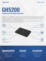 Traceur GPS portable Teltonika GH5200, dispositif de suivi réseau 2G GSM et GPRS avec garantie de 2 ans pour enfants et véhicules