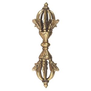 Vajra tibétain de haute qualité, objet spirituel, bouddhiste, tibétain, en Bronze, nouvelle collection - Product Image 2