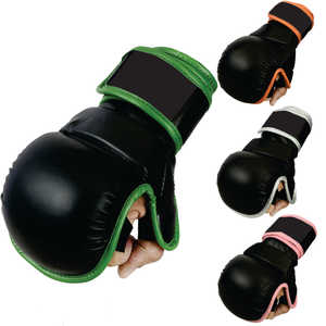 Gants MMA de formation pour la photographie, Cage de poinçonnage, mitaines scintillantes, UFC, matériel de haute qualité et impression personnalisée sur la vente en gros - Product Image 1