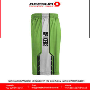 Short de volley-ball sur mesure pour hommes, vêtement à sublimation de haute qualité - Product Image 4