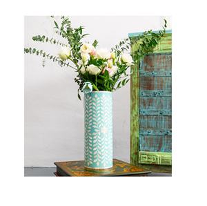 Pot de plante en incrustation d'os classique fait à la main taille moyenne personnalisée pour la maison et le jardin vente à prix bon marché - Product Image 2