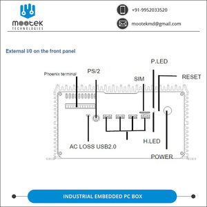 Đáng tin cậy Nhà cung cấp Ấn Độ Cung cấp chất lượng tốt nhất MT-520-6360P Mini PC 2PCI Khe cắm mở rộng RS232 Máy tính công nghiệp phụ kiện - Product Image 5