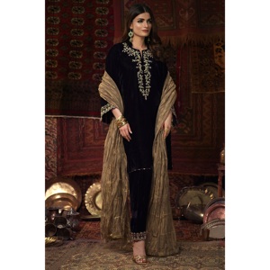 Màu Xám Cô Gái 3 Hòa Bình Kameez Shalwar Đảng Dress Bãi Cỏ Tuyệt Vời Nóng Bán Phụ Nữ Pakistan Phù Hợp Với Ấn Độ Mùa Hè Và Mùa Đông <span class=keywords><strong>Ware</strong></span> - Product Image 3