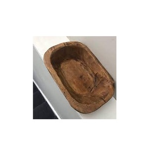 Bol à pâte en bois décoratif, nouveau Design avec taille polie et personnalisée et prix bon marché, meilleure vente pour grande taille, - Product Image 3