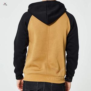 Sweat-shirts à manches longues pour hommes en mélange polyester/coton, de haute qualité, avec logo brodé, col rond tricoté, grandes tailles, couleur unie - Product Image 2