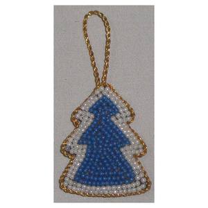 Latest Production Beaded Christmas Hanging Ornament - Product Image 1