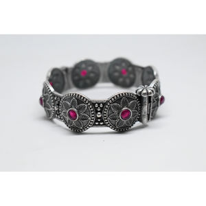Brazalete Abrible de Latón Hecho a Mano, Última Moda, Diseño de Plata, Estilo Occidental, para Chicas y Mujeres - Product Image 1