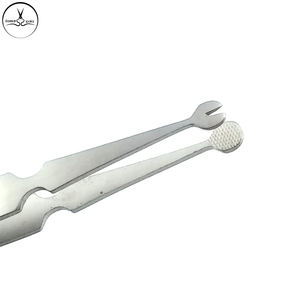 เครื่องมือเจาะร่างกาย,ที่ใส่ลูกปัดแหนบ11.5ซม. วัสดุสแตนเลสผิวด้านเงา - Product Image 4