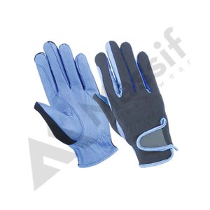 Gants d'équitation d'hiver unisexe en cuir de vache véritable Made in Pakistan Marque personnalisée - Product Image 1