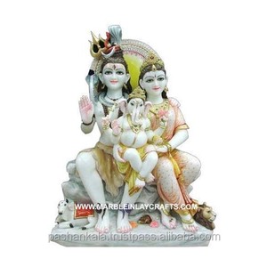 Escultura de mármol Natural, escultura de Shiva Pariar - Product Image 1