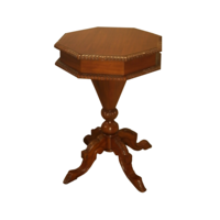 Meubles d'Indonésie - Meubles classiques en acajou de table d'appoint octogonale Meubles en acajou.