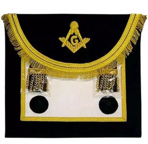 Wholesale Masonic Regalia Apron High Quality Custom Low Moq Masonic Regalia Craft Apron - Product Image 2