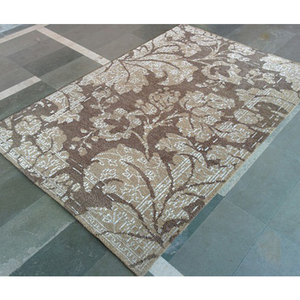 พรมขนสัตว์ผูกปมมือหรูหราทำด้วยมือล้วนๆสำหรับห้องนอนสมัยใหม่ห้องนั่งเล่นหรือโรงแรม - Product Image 1