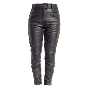 Pantalon de moto en cuir PU noir, nouvelle collection, - Product Image 1