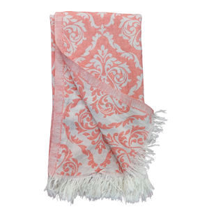 Serviette Jacquard 4 pièces, serviette de style hamac turc, tissée, 100% coton, vente en gros, 100x180cm - Product Image 3