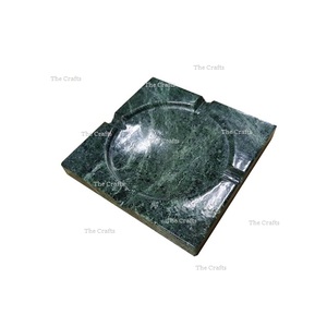 Cenicero para fumar de forma cuadrada de mármol con Cenicero de Calidad exclusiva para uso de cenizas de cigarrillos y cigarros - Product Image 1