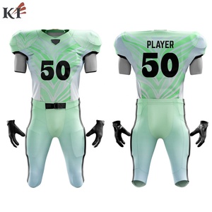 Uniforme d'entraînement de football américain de qualité supérieure, vêtements de sport, dernier style, impression numérique, séchage rapide, respirant, polyester, personnalisé - Product Image 4