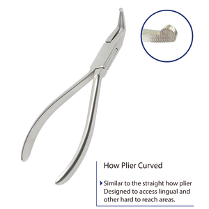 Instrumento dental de acero inoxidable, herramienta de ortodoncia para colocación y eliminación de cables de arco - Product Image 5