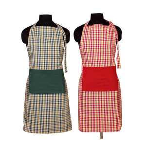 Nouvelle arrivée Tablier de cuisine réglable en lin pur coton personnalisé Bavoir léger pour la cuisine, la pâtisserie - Product Image 5
