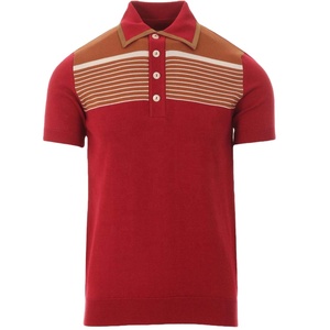 เสื้อโปโลกราฟิกสําหรับผู้ชายเสื้อกอล์ฟแขนสั้นแห้งเร็วเสื้อสวมหัว Pique Jersey พอดีปกติ - Product Image 1