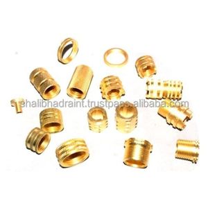 Nuevos sujetadores de inserción redonda de latón M3 de fabricación india hechos específicamente - Product Image 1