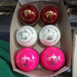 Pelota de cuero personalizable de alta calidad 50 Overs Cricket Ball con logotipo de Club para League County Play Direct from Store - Product Image 5