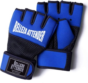 Sports Boxing Gel Fist <b>Guards</b> Slip Knuckle <b>Shields</b> Cross Training Speed Punching Bag Mitts Quick Wrap Wrist Neoprene - Product Image 1