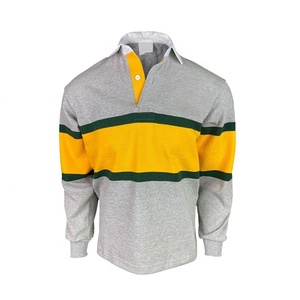 Vêtements de sport sur mesure en gros de haute qualité, uniformes de rugby pour équipes, design personnalisé, impression par transfert thermique, respirant - Product Image 1