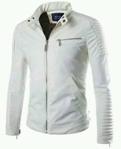 เสื้อแจ็คเก็ตหนังแท้ทรงเข้ารูปสีดำสุดเท่ห์ ขายดี พร้อมซับในโพลีเอสเตอร์ สำหรับผู้ชาย - Product Image 6