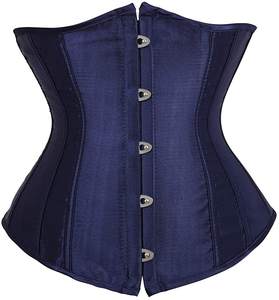 เครื่องรัดตัวหนังของผู้ใหญ่,คอร์เซ็ตรัดเอวผ้าซาตินขายส่งจากปากีสถาน - Product Image 3