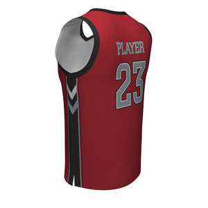 Camiseta de uniforme de baloncesto para hombre, ropa deportiva de marca personalizada de una pieza, gran oferta, 2021 - Product Image 2