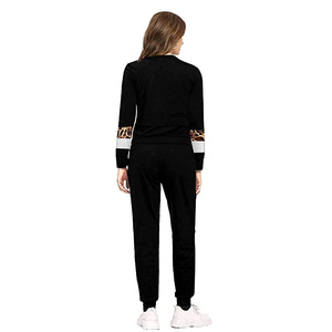 Conjuntos de chándales para mujer, en Color negro, con Panel de trabajo para adultos y niñas - Product Image 2