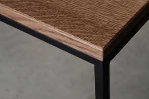Direct Factory Sale-Best Seller Solid Wooden Square <b>C</b>-<b>Shape</b> Side <b>Table</b> for Home Furniture Use - Product Image 5