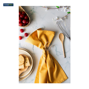 Serviette en tissu de haute qualité, 5 pièces, serviette de cuisine imprimée personnalisée, plusieurs couleurs - Product Image 1