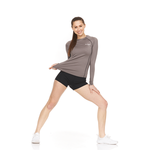 Camiseta de compresión de alta calidad para mujer, ropa atlética de manga larga, camisa de compresión transpirable de secado rápido, alta elasticidad - Product Image 2