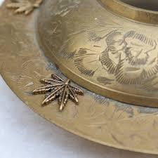 Cendrier simple et élégant fabriqué à base de laiton massif, origine indienne, cm, meilleure qualité - Product Image 3