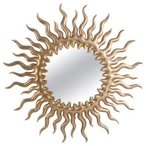 Best Selling Iron <b>Mirror</b> Art <b>Irregular</b> Circular Living Room Metal Frame Wall <b>Mirror</b> Decor Christmas Vintage Luxury Space Casual - Product Image 1
